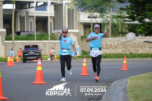 Race photo from KBP City Run 2024