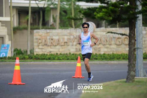 Race photo from KBP City Run 2024