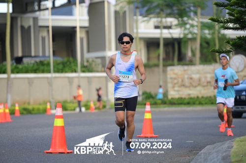 Race photo from KBP City Run 2024