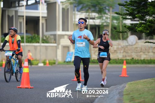 Race photo from KBP City Run 2024