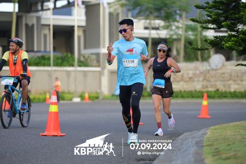 Race photo from KBP City Run 2024