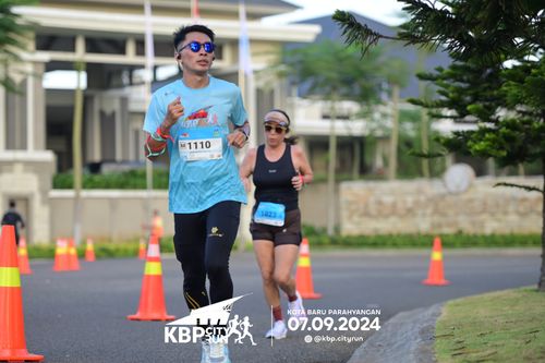 Race photo from KBP City Run 2024