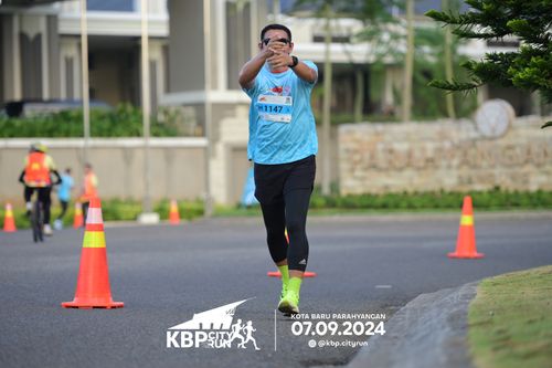 Race photo from KBP City Run 2024