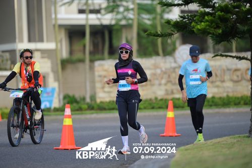 Race photo from KBP City Run 2024