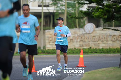 Race photo from KBP City Run 2024