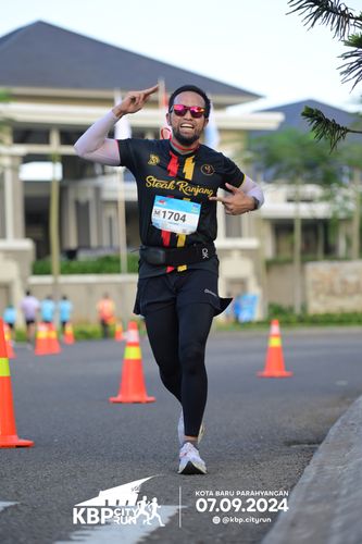 Race photo from KBP City Run 2024