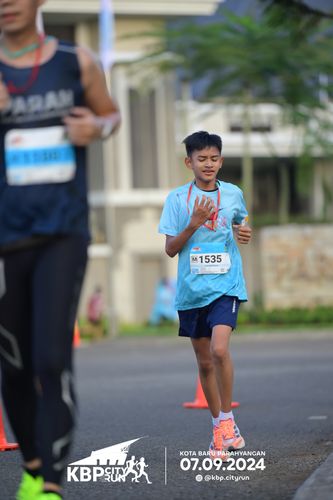 Race photo from KBP City Run 2024