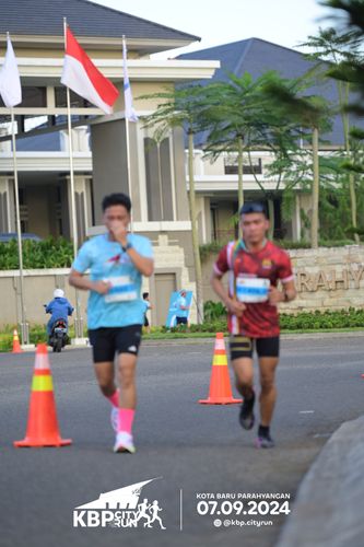 Race photo from KBP City Run 2024