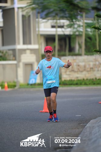 Race photo from KBP City Run 2024