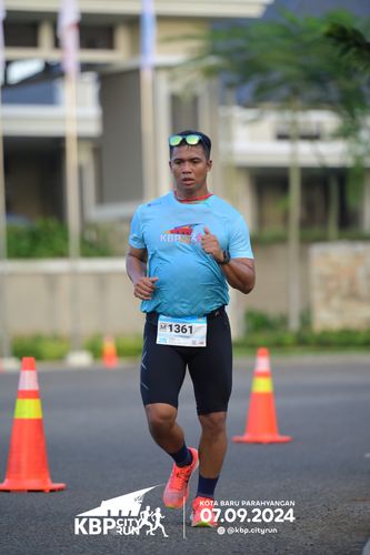 Race photo from KBP City Run 2024