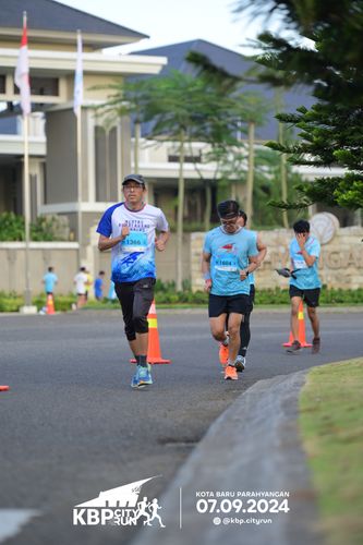 Race photo from KBP City Run 2024