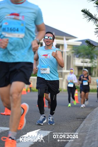 Race photo from KBP City Run 2024