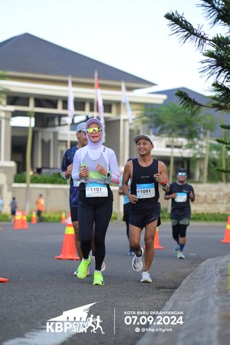 Race photo from KBP City Run 2024