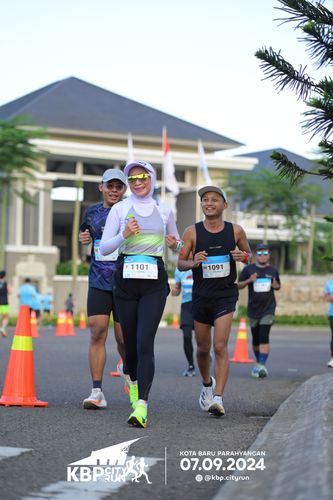 Race photo from KBP City Run 2024