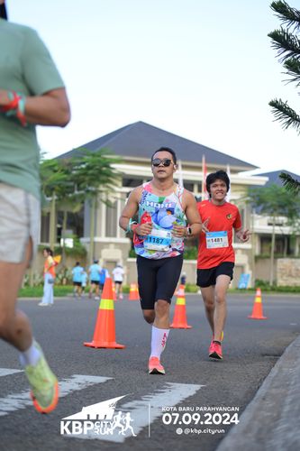 Race photo from KBP City Run 2024
