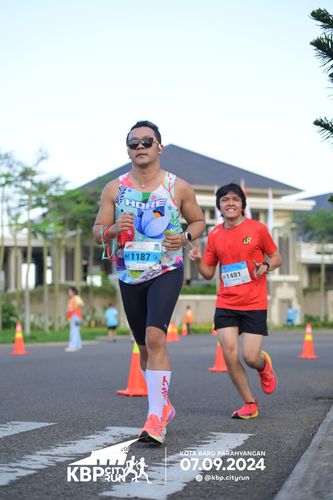 Race photo from KBP City Run 2024