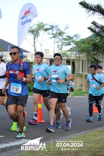 Race photo from KBP City Run 2024