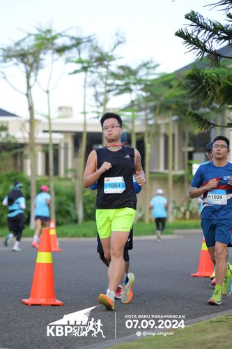 Race photo from KBP City Run 2024