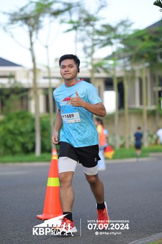 Race photo from KBP City Run 2024