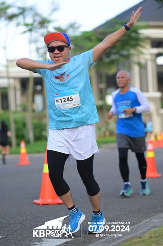 Race photo from KBP City Run 2024