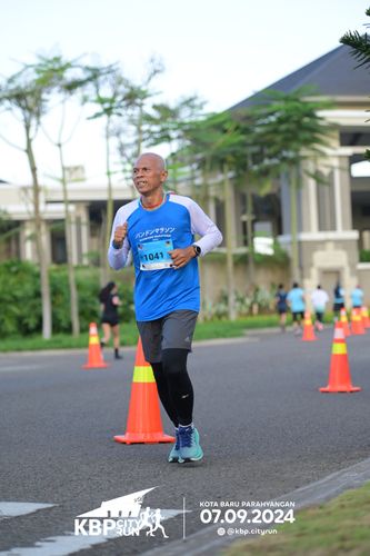 Race photo from KBP City Run 2024