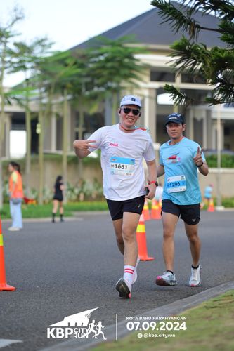 Race photo from KBP City Run 2024
