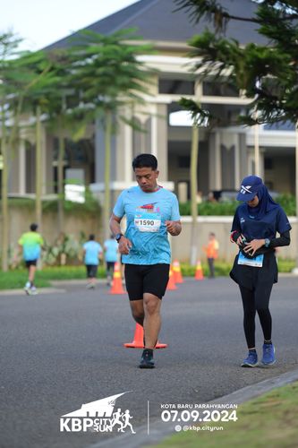 Race photo from KBP City Run 2024