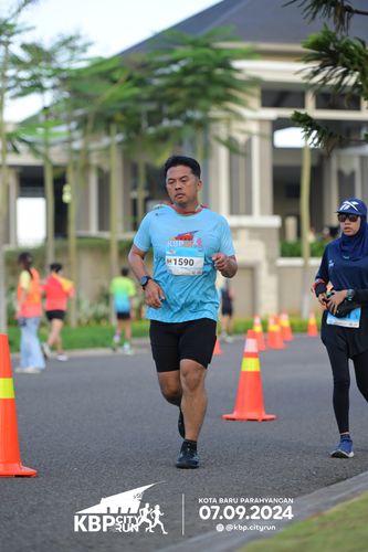 Race photo from KBP City Run 2024