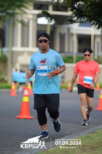 Race photo from KBP City Run 2024