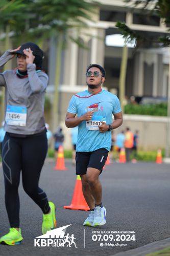 Race photo from KBP City Run 2024