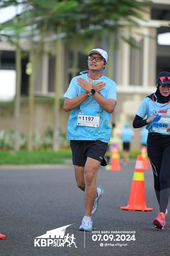 Race photo from KBP City Run 2024