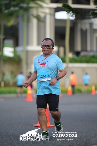 Race photo from KBP City Run 2024