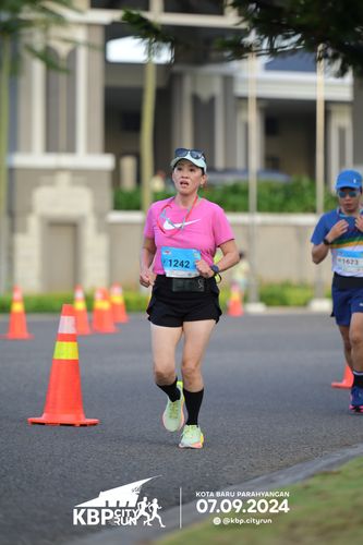 Race photo from KBP City Run 2024