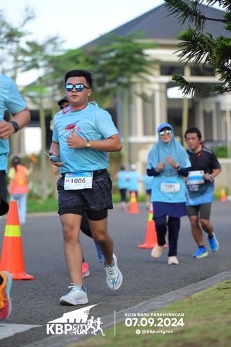 Race photo from KBP City Run 2024