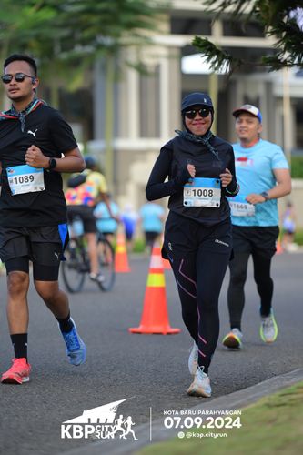 Race photo from KBP City Run 2024