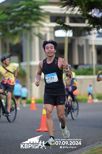 Race photo from KBP City Run 2024