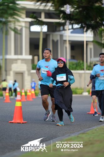 Race photo from KBP City Run 2024