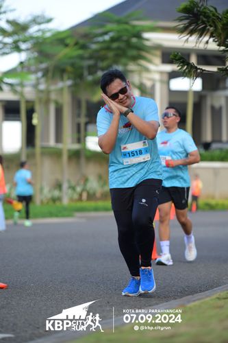Race photo from KBP City Run 2024