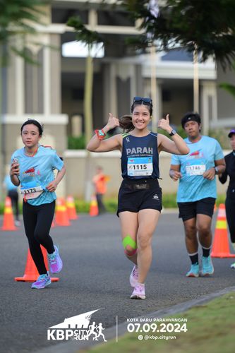 Race photo from KBP City Run 2024