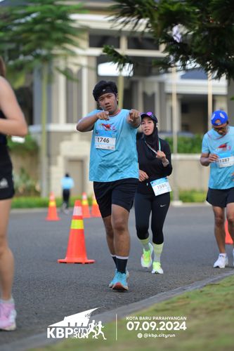Race photo from KBP City Run 2024