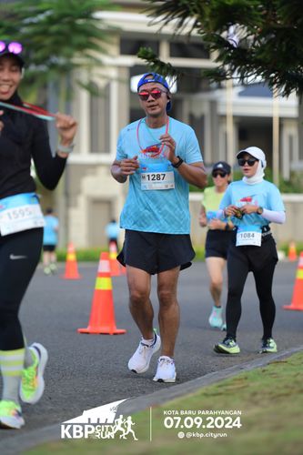 Race photo from KBP City Run 2024