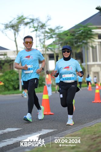 Race photo from KBP City Run 2024