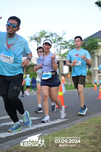 Race photo from KBP City Run 2024
