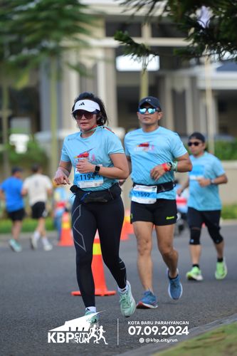 Race photo from KBP City Run 2024