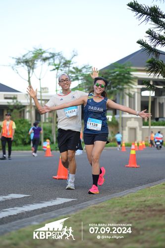 Race photo from KBP City Run 2024