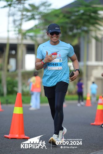 Race photo from KBP City Run 2024