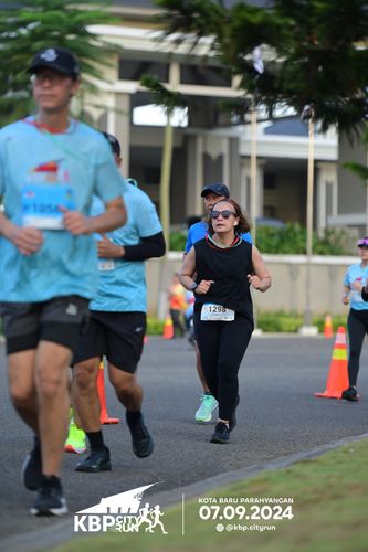Race photo from KBP City Run 2024