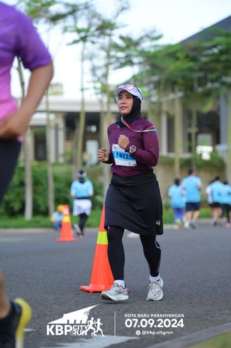 Race photo from KBP City Run 2024