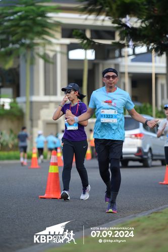 Race photo from KBP City Run 2024