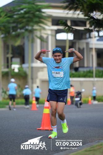 Race photo from KBP City Run 2024